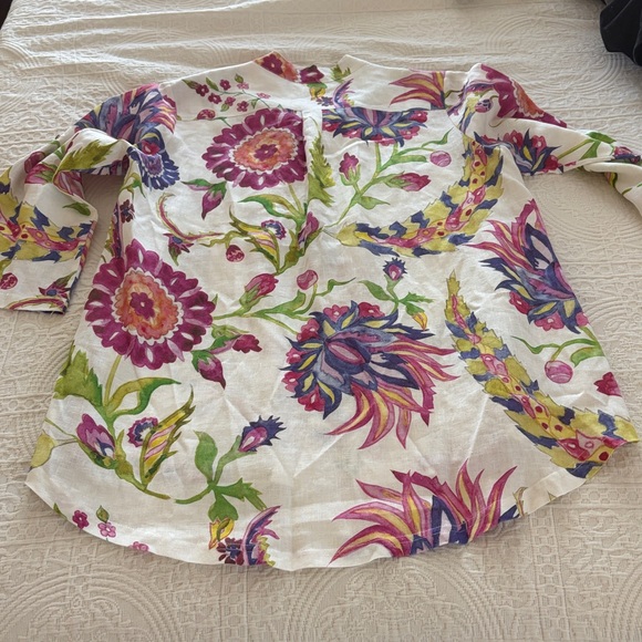 Floral Button-Up Shirt - Picture 6 of 6